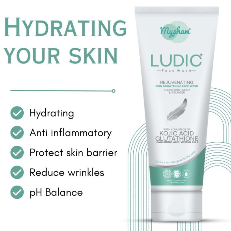 Ludic Vitamin C Face Wash, face wash for skin