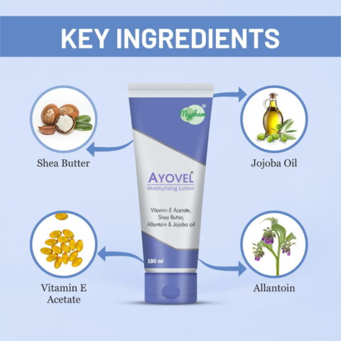 ayovel skin moisturizing lotion, ingredients of ayovel lotion